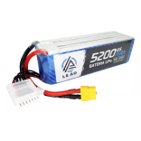 BATERIA DE LIPO 6S 22.2V 5200MAH 50C / 100C AUTO AERO ETC COM PLUG XT60 LB5200LP6 XT60